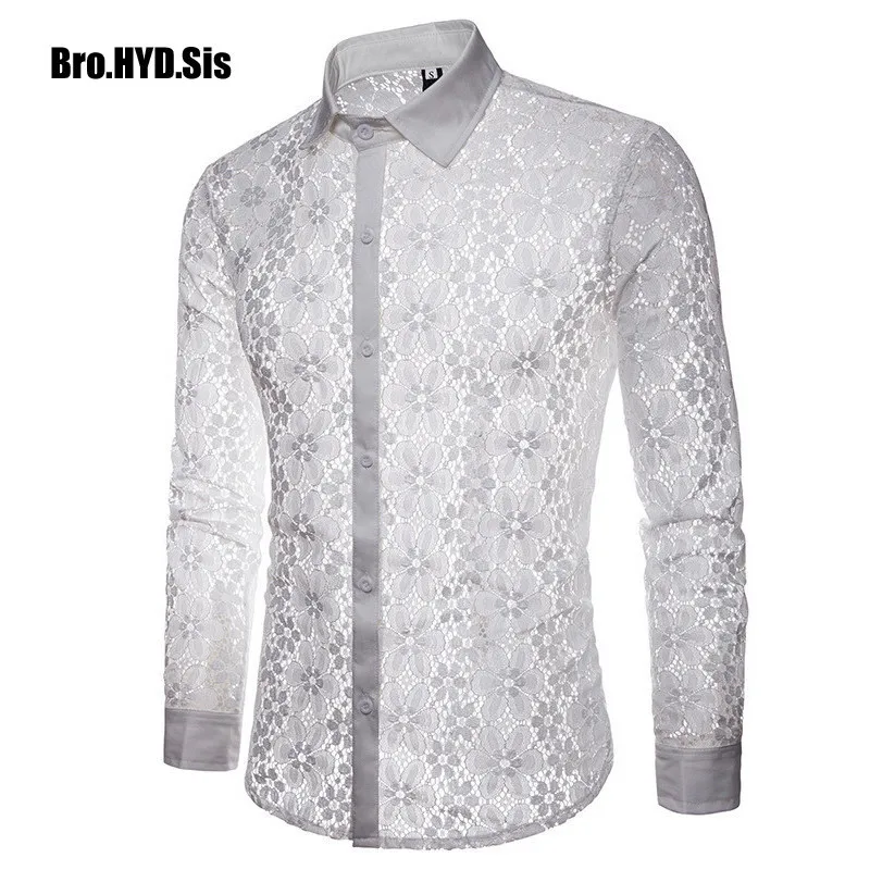 mens black skinny shirt