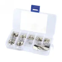 32 шт./лот M6/M8/M10 Прочный латунный Zerk штуцер масляного шланга для Ассортимент комплектов инструментов