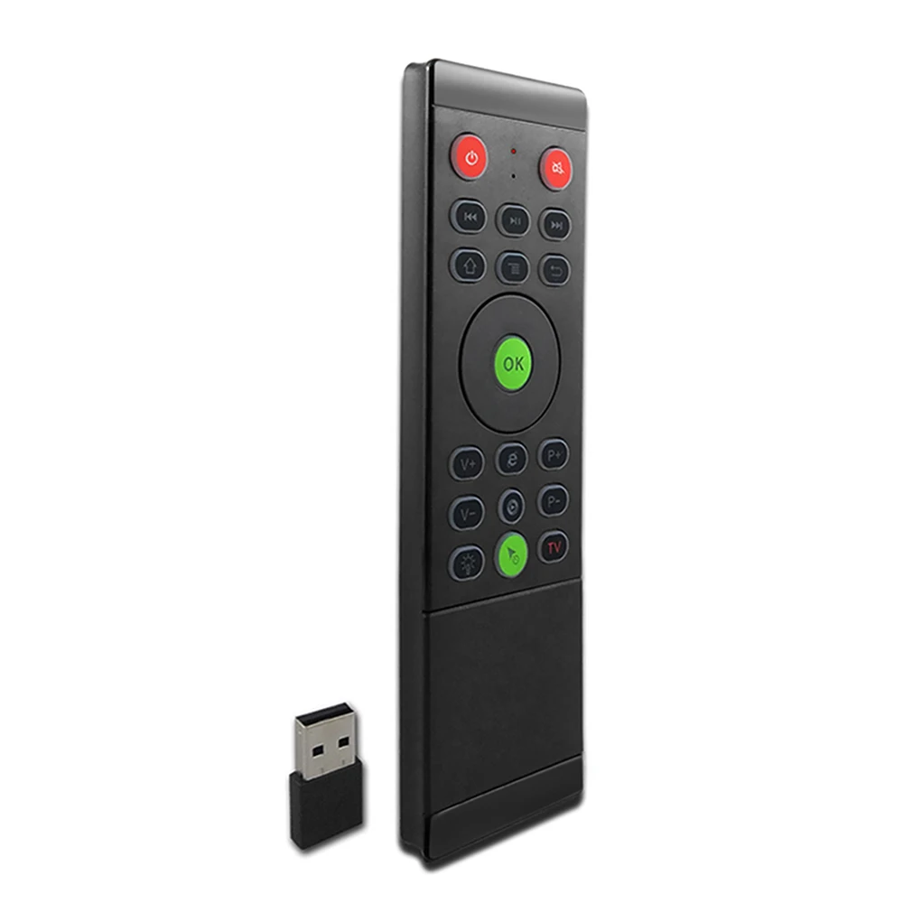

TZ16 Wireless Keyboard 2.4GHz Air Mouse Touchpad Handheld Remote Control Gyroscope LED Backlight For Android TV Box Smart TV PC