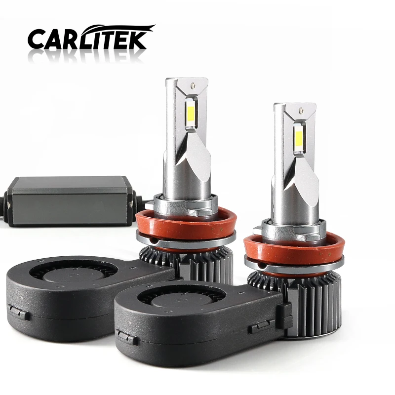 

CARLitek for Toyota Highlander 2018 Led H11 Car Headlight Bulb Kit 72W 8000LM Car Lights 6000K COB Chip 12V Auto Led Headlamp