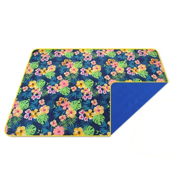 

Outdoor Camping Polyester Pongee Oxford Cloth Spring Outing Mats Thickened Picnic Mat for an Outing Necessary Moistureproof Mat