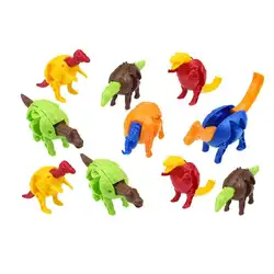 Динозавр яйца игрушки красочные деформированные яйцо динозавров игрушки детские развивающие капсульные игрушки милые волшебный детеныш