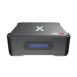 A95X MAX умные телевизоры Box Android 8,1 Amlogic S905X2 4 ядра Гб Wi Fi BT4.2 Декодер каналов кабельного телевидения