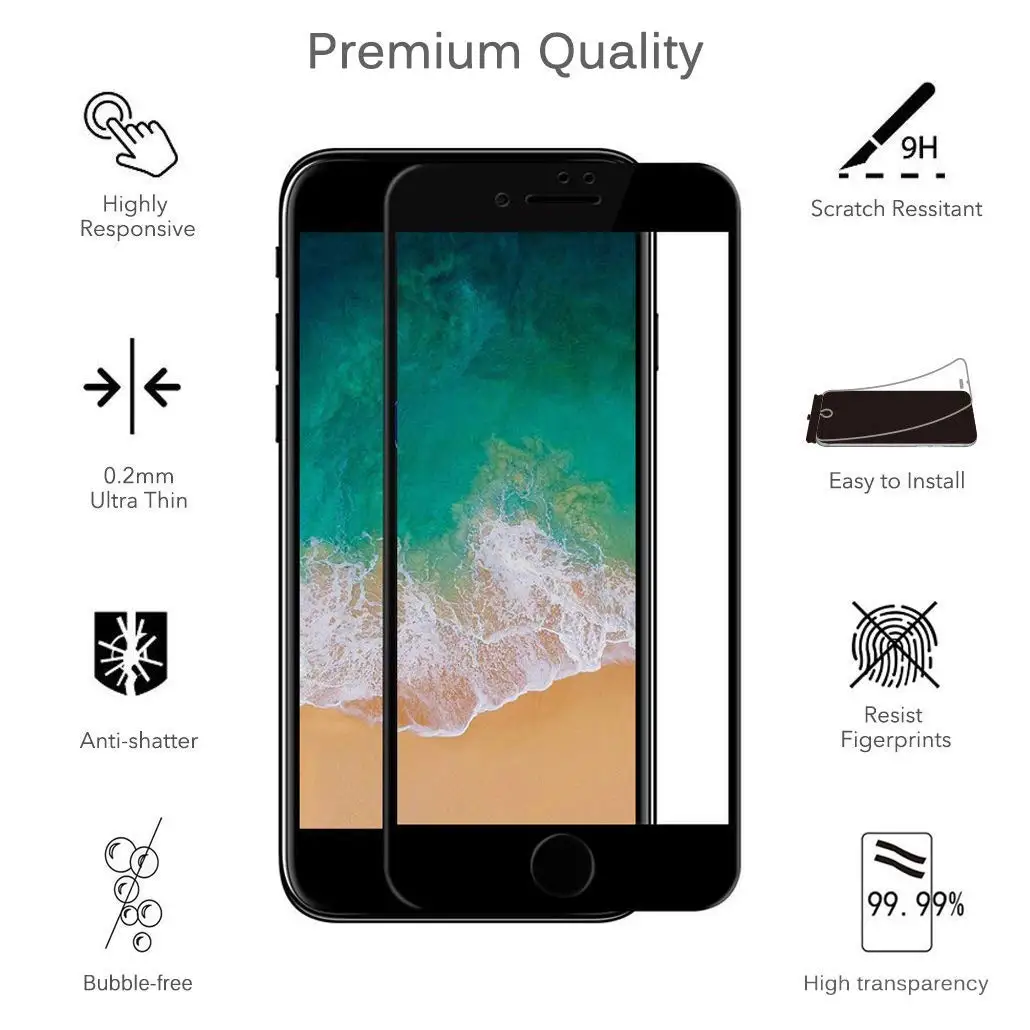 Защитное стекло для Iphone 6 S s Plus 6splus закаленное Apple Iphone6 I Phone Iphon 6plus защитная пленка