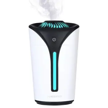 

Aromatherapy Essential Oil Diffuser, 170Ml Portable Usb Ultrasonic Cool Mist Humidifier Auto Shut-Off And 7 Fascinating Led Ni