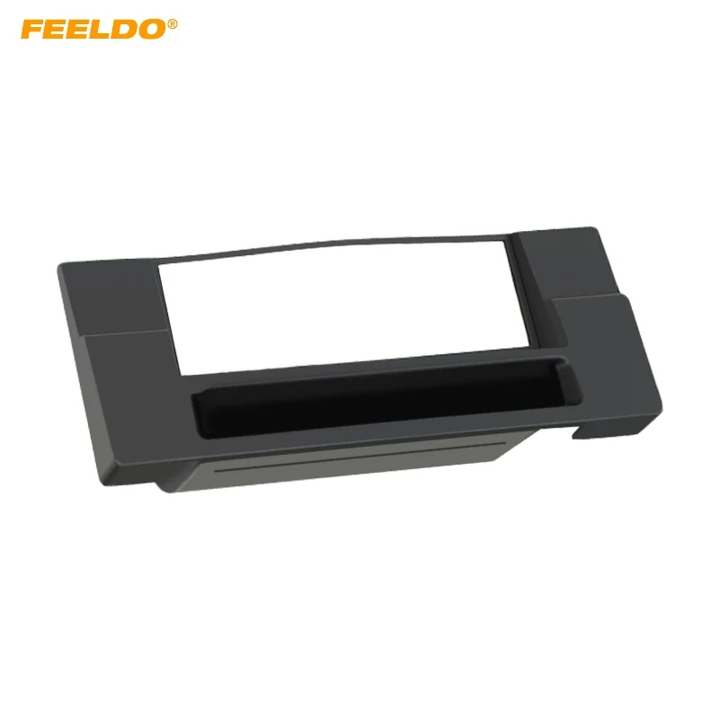 Автомагнитола FEELDO 1Din панель Fascia рамка для фотомагнитолы E39 X5 E53 стерео пластина