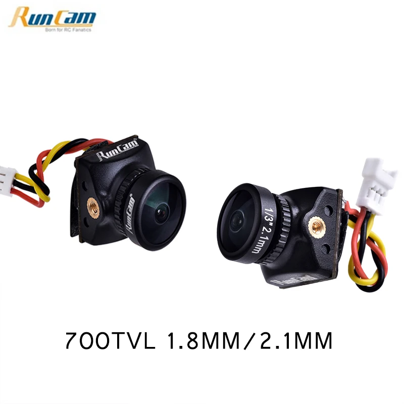 

RunCam 2 1/3" 700TVL 1.8mm/2.1mm FOV 155/170 Degree CMOS FPV Mini Camera for FPV RC Drone Spare Parts Accessories
