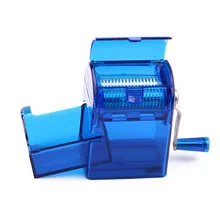 106 мм Ручная шлифовальная машина пластиковый ящик тип дымовая шлифовальная машина ручной пластиковый измельчитель для сигарет