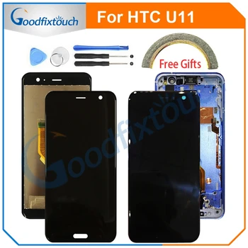 

LCD Screen For HTC U11 LCD Display Touch Screen Digitizer Assembly Replacement Parts Touch Panel For HTC U-3w U-1w U11 5.5"