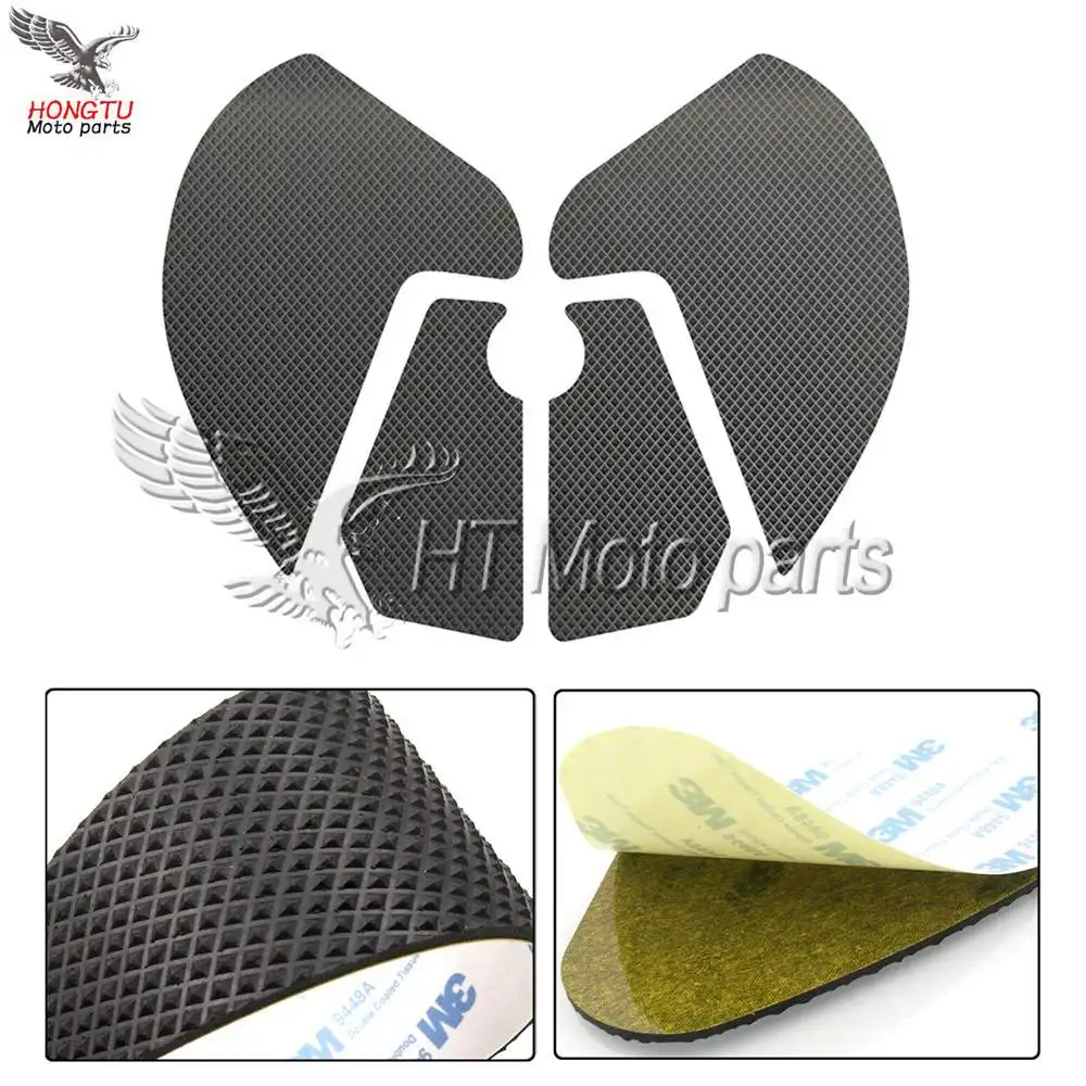 thumbnail image 2 of Ready Stock] Hongl Pair Of Motorcycle Fuel Tank Traction Pad Protector 2 of 14