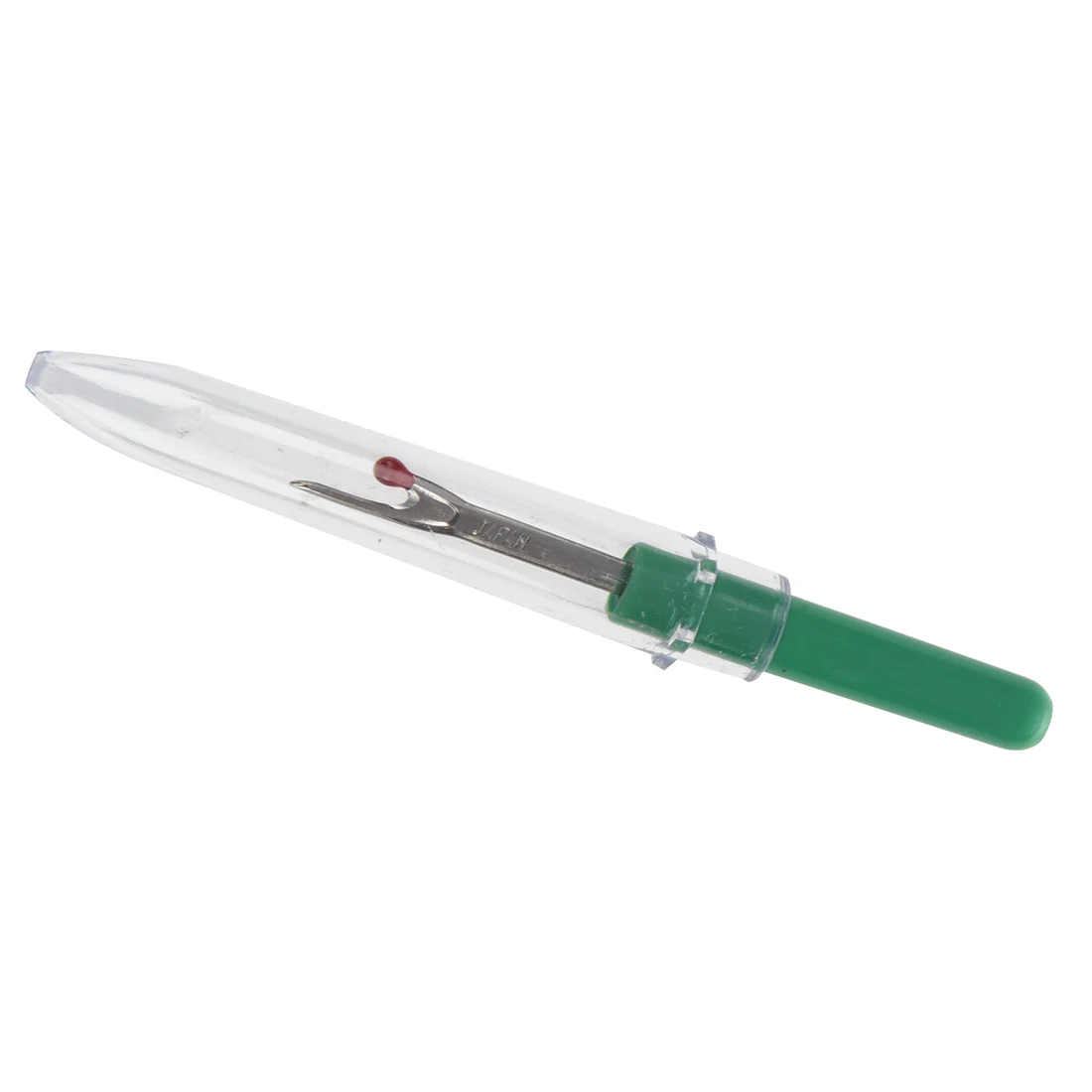 

ELEG-Clear Long Plastic Cap Cross needle Unpicker Green Seam Ripper
