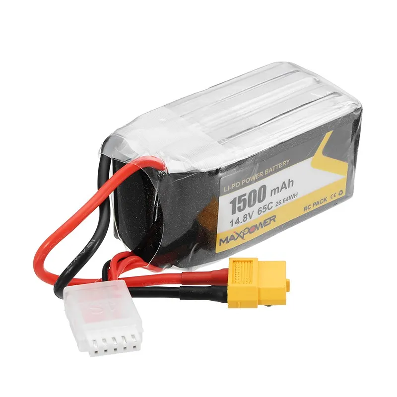 Rcharlance 14 8 V 1500mah 65C 4S Lipo аккумуляторная батарея XT60 разъем для Wizard X220S