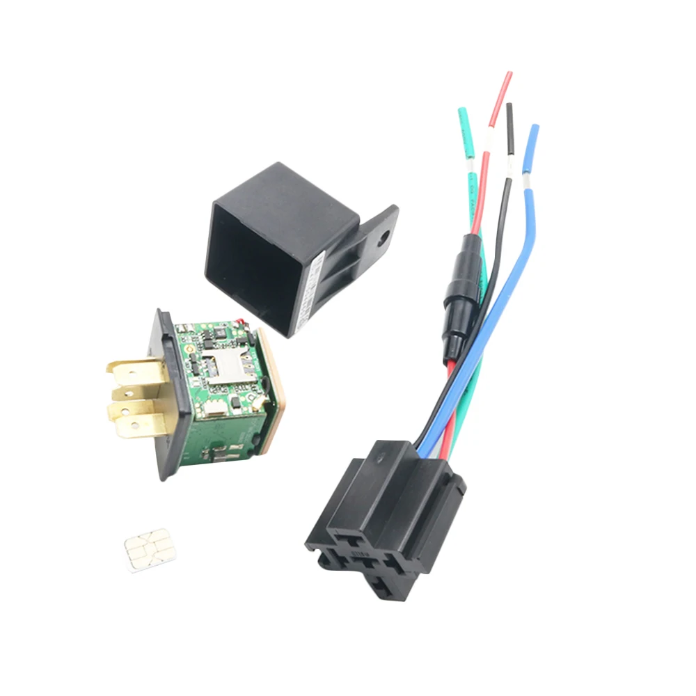 

KKMOON Car Tracking Relay GPS Tracker Device GSM Locator Remote Control Anti-theft Monitoring Cut Off Oil Power System