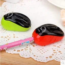 1 шт. Lytwtw's креативные канцелярские принадлежности мышь Пластиковая точилка для карандашей механическая точилка для карандашей для офиса школьные принадлежности подарок