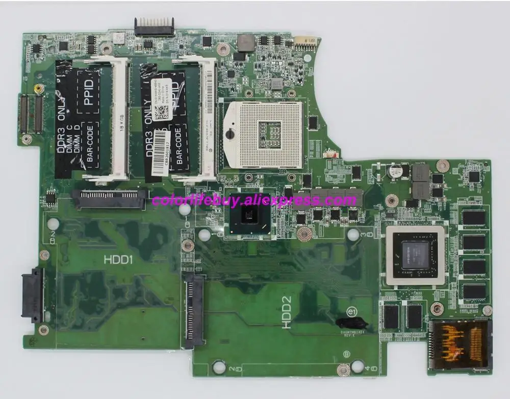 

Genuine CN-0YW4W5 0YW4W5 YW4W5 DAGM7MB1AE1 Laptop Motherboard for Dell XPS L702X Notebook PC