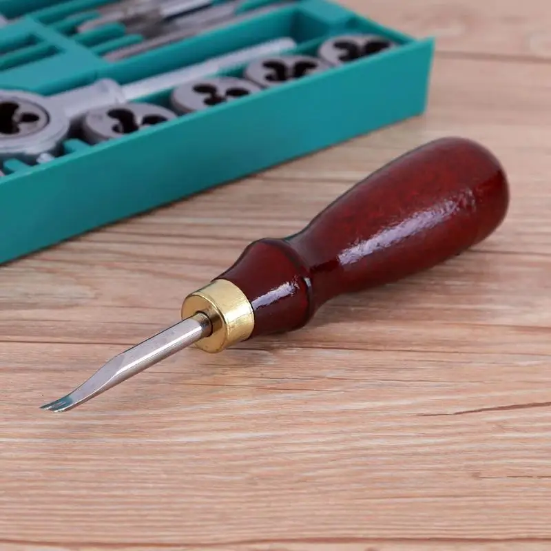 DIY кожаный инструмент для рукоделия 1/1. 2/1. 4/1. 5/1. 6 мм кромка деревянной ручки