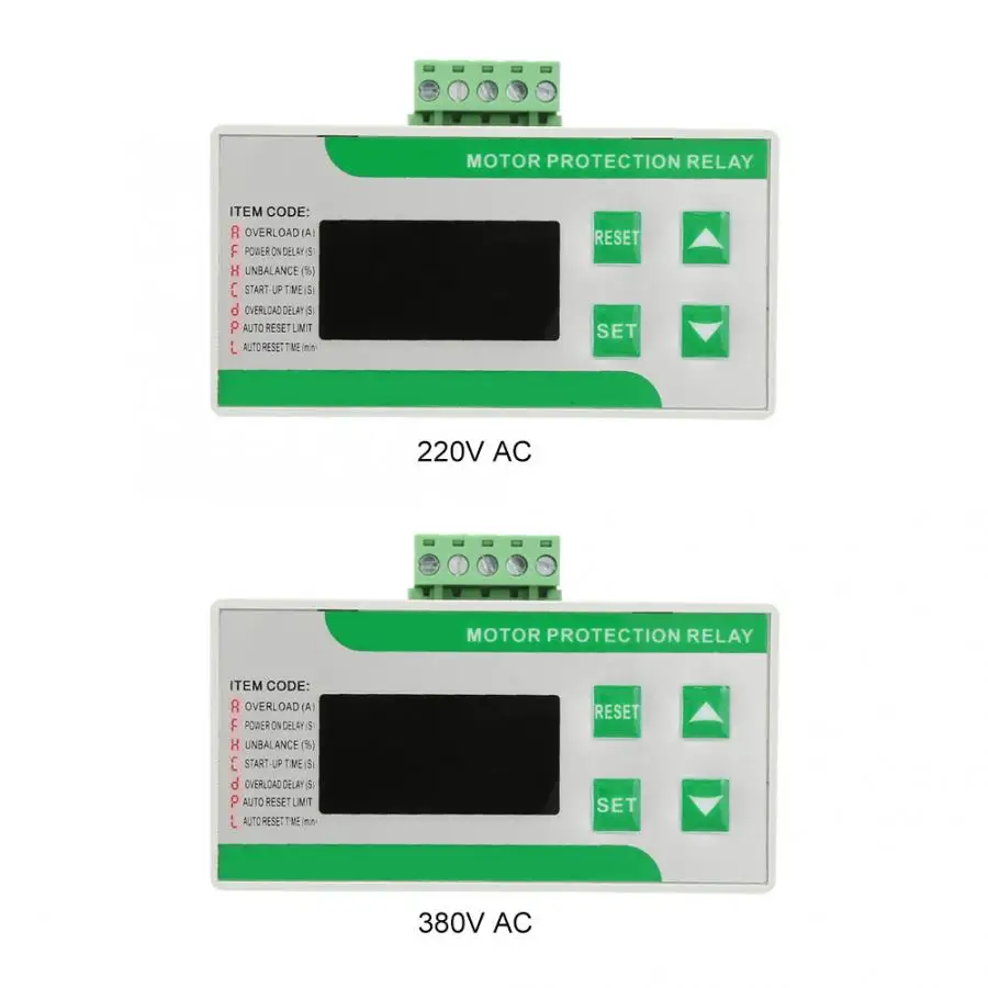 

MDB-201Z 220/380V AC Digital Electric Motor Protector 2-99A Overload Phase Loss Protector with Display Wholesale
