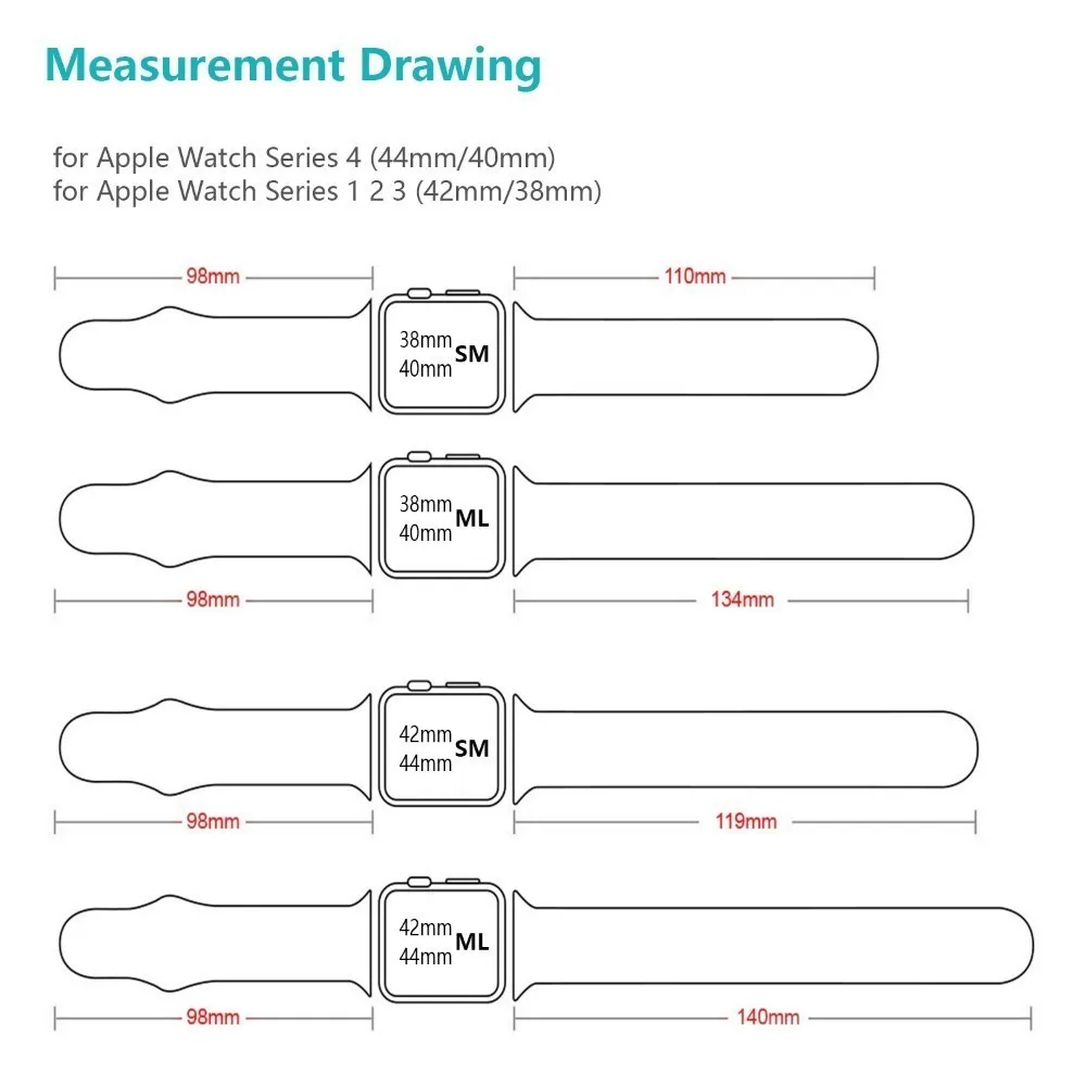 smart Strap For Apple Watch band apple watch 4 3 iwatch band 42mm 38mm 44mm 40mm pulseira correa Bracelet watch Accessories loop smart Strap For Apple Watch band apple watch 4 3 iwatch band 42mm 38mm 44mm 40mm pulseira correa Bracelet watch Accessories loop