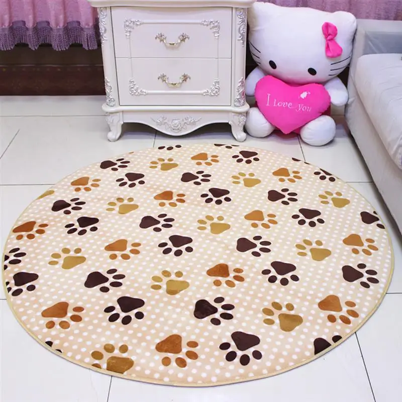 Cute Dog Big Round Carpets For Living Room Bedroom Rugs And Carpets Non -Slip Chair Floor Mat Kidsroom for Kids Play Mats Cute Dog Big Round Carpets For Living Room Bedroom Rugs And Carpets Non -Slip Chair Floor Mat Kidsroom for Kids Play Mats