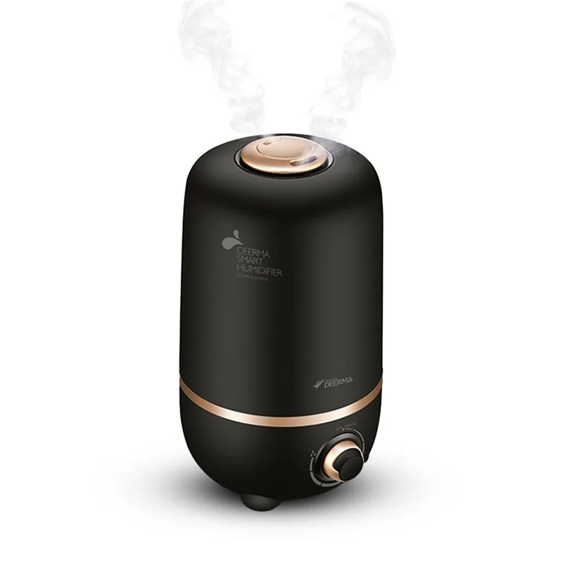 

Ultrasonic Humidifier Mini Silent Aromatherapy Humidification 4L Cool Black Air Humidifier Mist Maker Fragrances