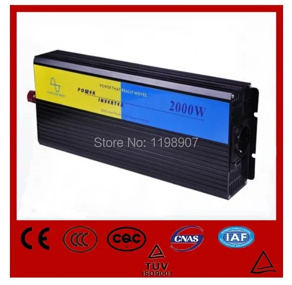 

2000W Prawdziwa Sine Wave Inverter 2000W pure sine wave inverter,low price! Digital Display,with for solar system,wind system