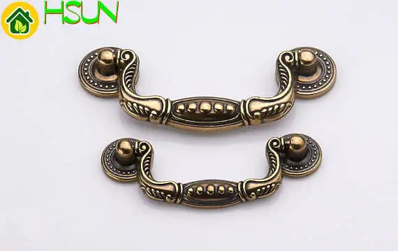 

3'' 3.75'' Bail Pulls Dresser Pull Handle Drawer Pulls Handles Knobs Drop Rustic Antique Bronze Kitchen Cabinet Pull Handle