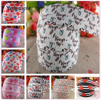 

7/8" (22mm) 10 yards/lot love printed grosgrain ribbons animals ribbon DIY handmade materials MD18022629