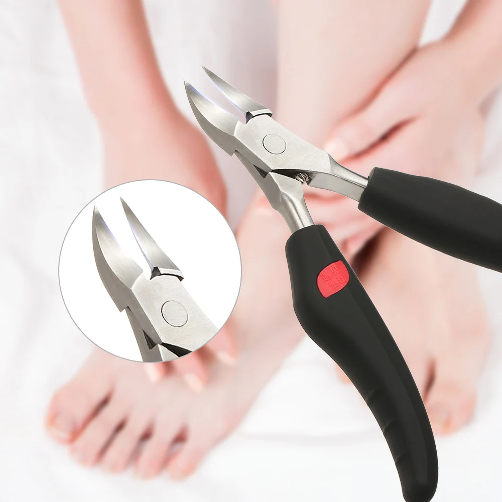 

Ingrown Nail Art Tool Nipper Cuticle Remover Scissor Stainless Steel Thick Tough Toe Nail Clipper Nail Care Tool
