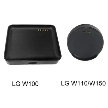 

For LG G Watch W100 / W150 Charger LG Smart Watch Charger Dock Cradle With Micro USB Charging Cable Black Desktop Adapter