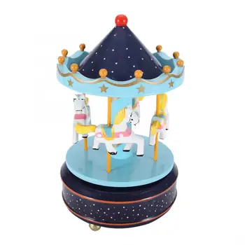 

Merry-Go-Round Music Box Carousel Gift Christmas Wedding Birthday Gift Decor Newest