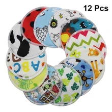 12 шт Многоразовые моющиеся нижнее белье для грудного вскармливания защитные подушечки для кормления подкладки бюстгальтера для матери