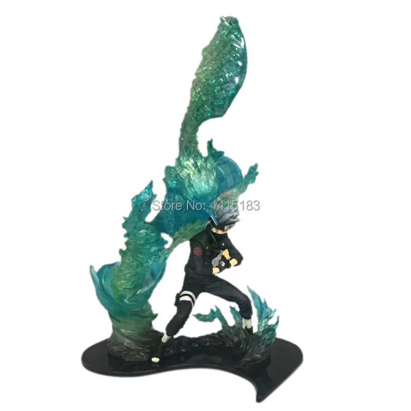Anime Naruto Hatake Kakashi PVC Action Figure Doll Collectible Model Baby Toy Christmas Gift For Children 35 cm