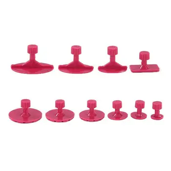 

10pcs Car Body Paintless Dent Hail Glue Puller Tabs Automobile Remover Pad