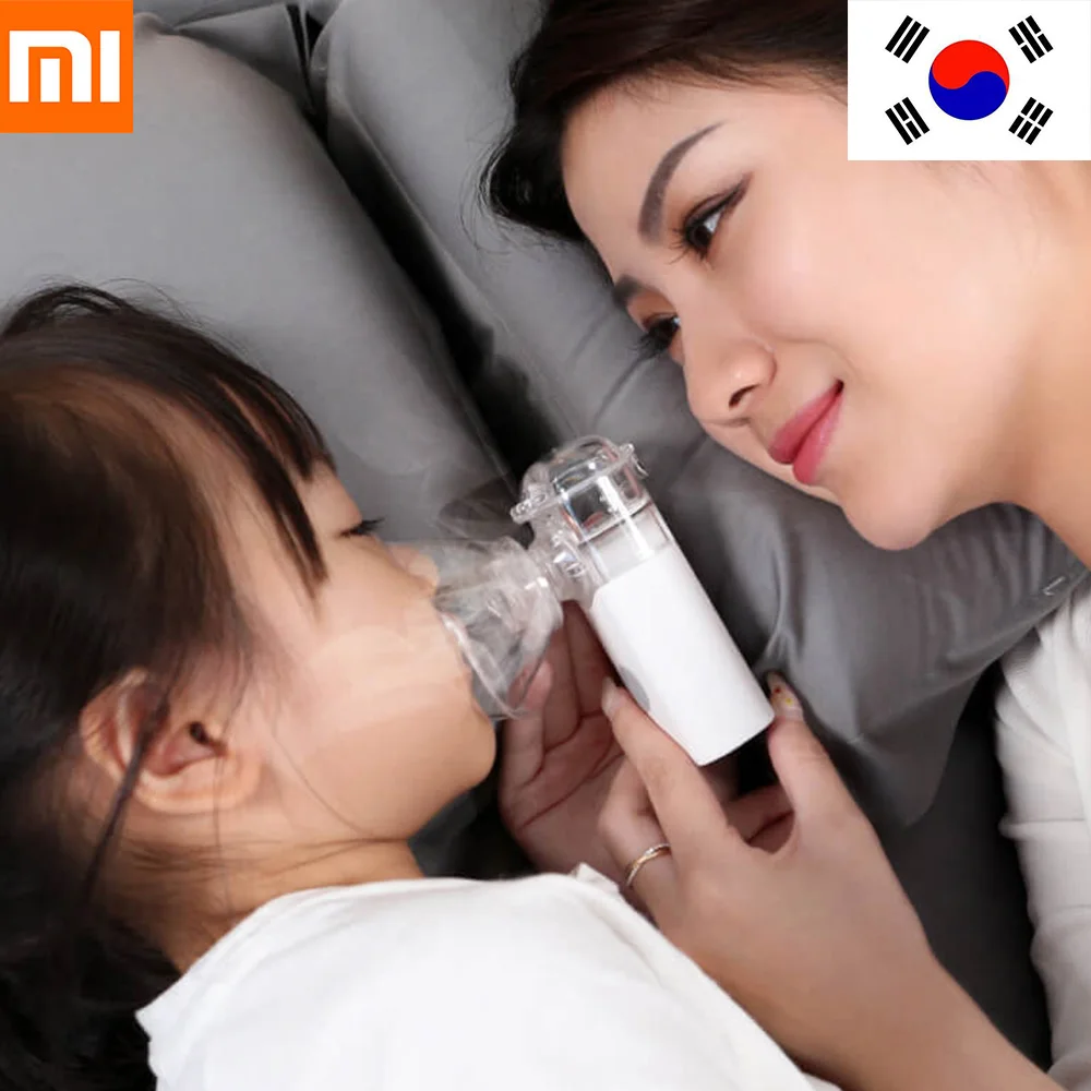 

Xiaom Mijia Jiuan Andon Portable Micro-atomizer Nebulizer Mini Handheld Inhaler Respirator for Children Adult Family Cough Treat