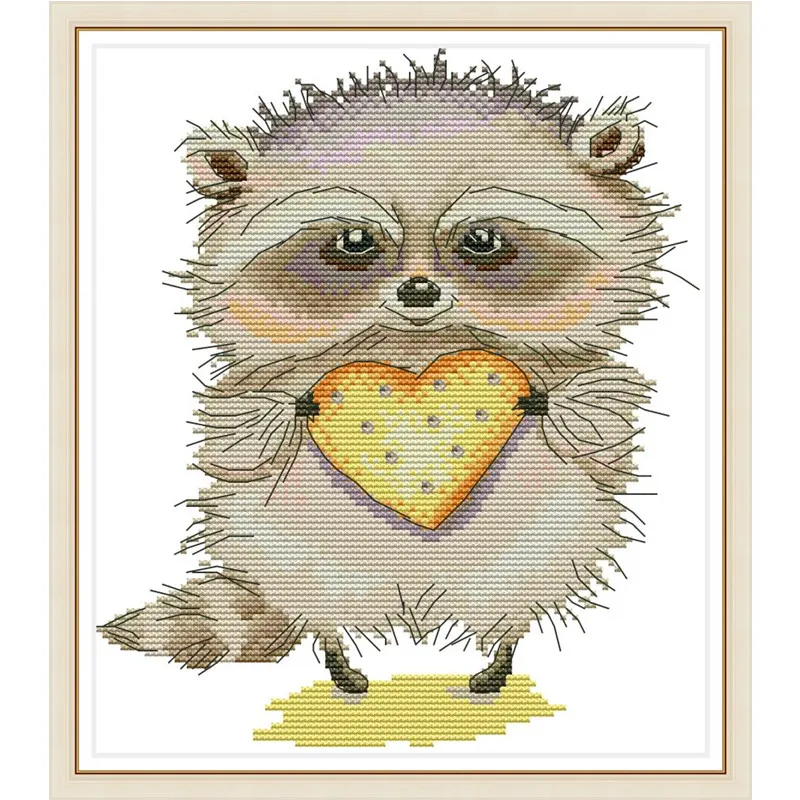 

Chinese Cross Stitch Punto De Cruz DIY Needlework DMC Embroidery Animal For Home Decoration For Living Room