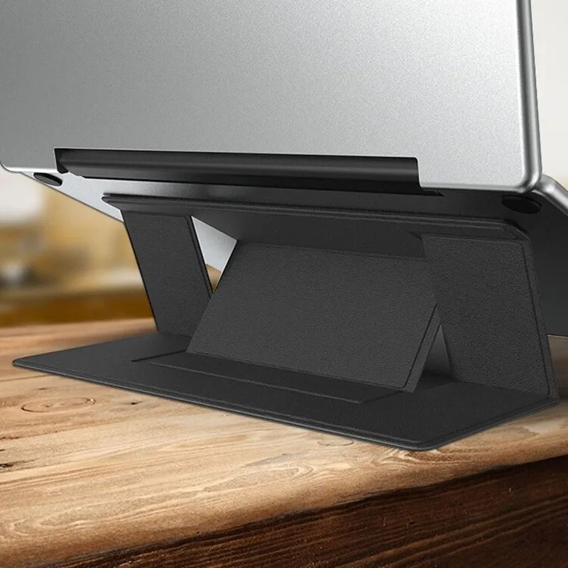 Ultra Thin PU Leather Laptop Holder Table Stand Computer Notebook Stand for Macbook iPad Tablet Holder for Huawei Samsung Tablet Ultra Thin PU Leather Laptop Holder Table Stand Computer Notebook Stand for Macbook iPad Tablet Holder for Huawei Samsung Tablet