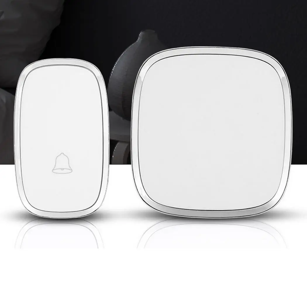 

Wireless Adjustable Volume Doorbell Waterproof 36 IP44 Songs 12V Smart 300M Doorbells 100-260V/50-60Hz