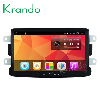 

Krando Android 8.1 8" Big Screen Full touch car Multimedia system for Renault Duster Logan Sandero navigation player gps BT wifi