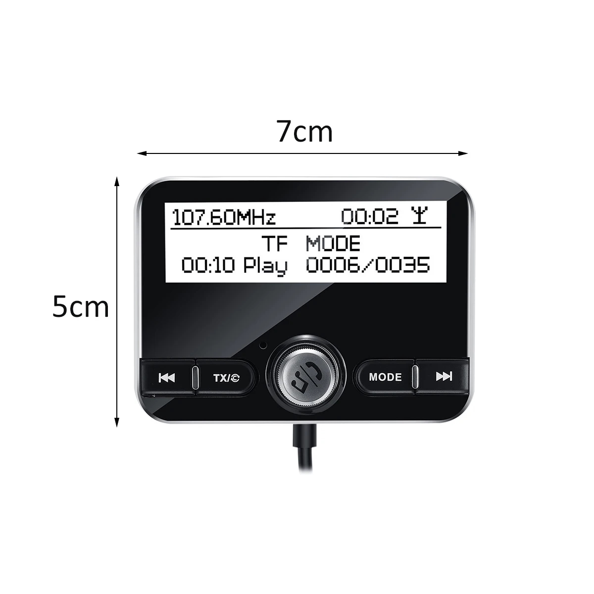 In Car DAB Radio Receiver Tuner USB Adapter Bluetooth FM Transmitter AUX Antenna LCD Display Digital Radio Portable Music Player In Car DAB Radio Receiver Tuner USB Adapter Bluetooth FM Transmitter AUX Antenna LCD Display Digital Radio Portable Music Player