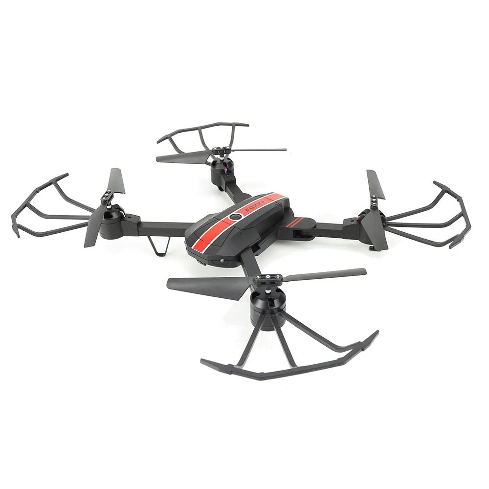 FQ777 FQ24 6-Axis Gyro WIFI FPV RC Drone with Camera 2.0MP Quadcopter Foldable G-sensor RC Selfie Drone Extra Battery RTF