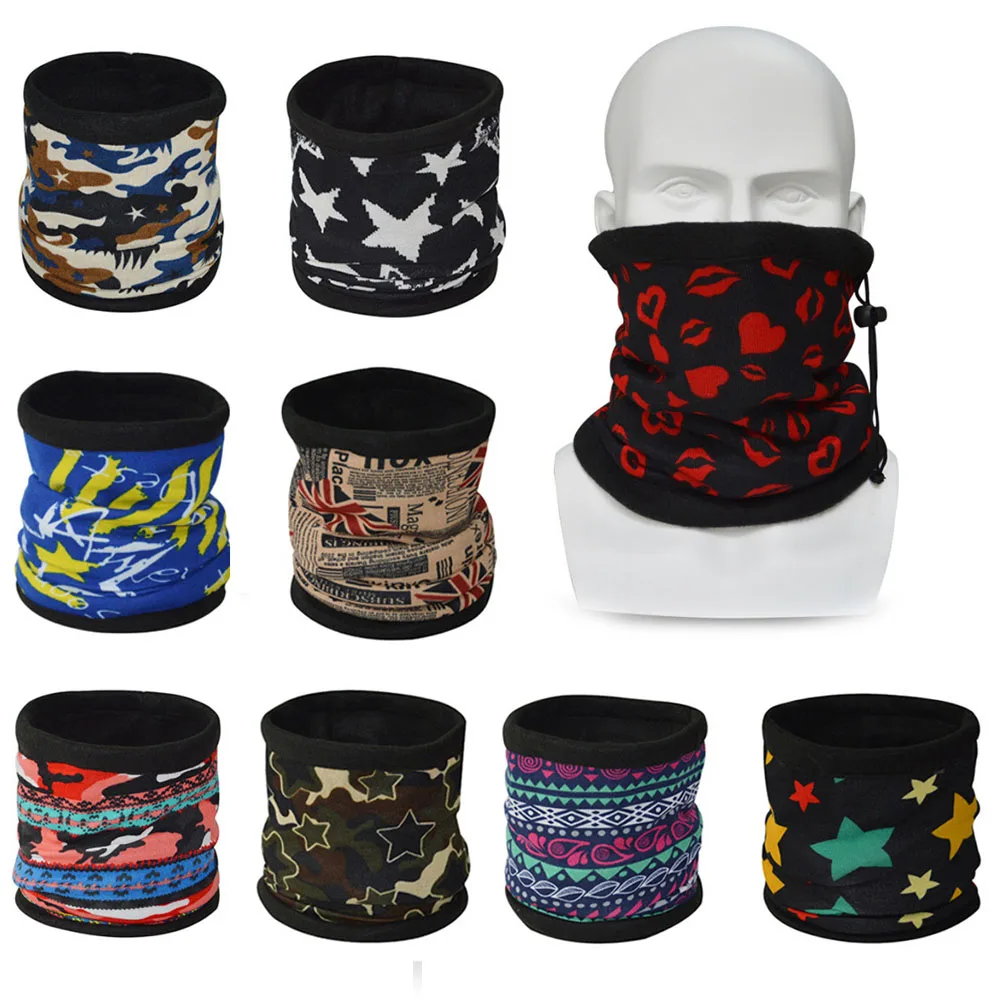 

Winter Cycling Headwear Scarf ski mask Multifunctional headscarf Warm and thick windproof Face Mask Bib Neckerchief