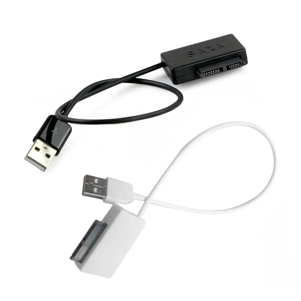 Жесткий диск Sata кабель SATA USB адаптер 6P + 7P USB2.0 13 Pin Box Подходит для 2 5 &quotHdd Caddy