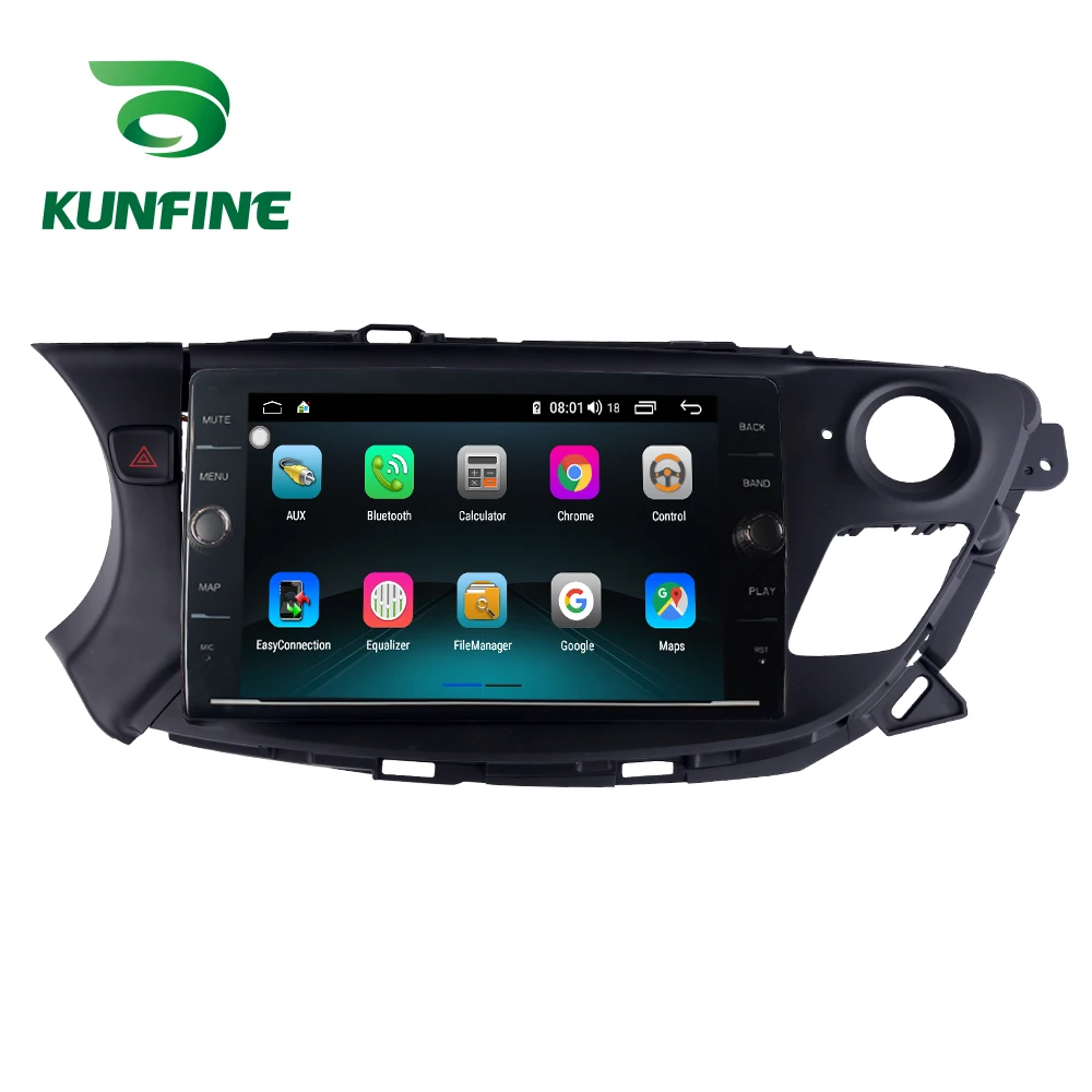 Discount Octa Core RAM 4GB Android 8.1 Car DVD GPS Navigation Player Deckless Car Stereo for Buick ENVISION 2014 Radio Unit 4G 2