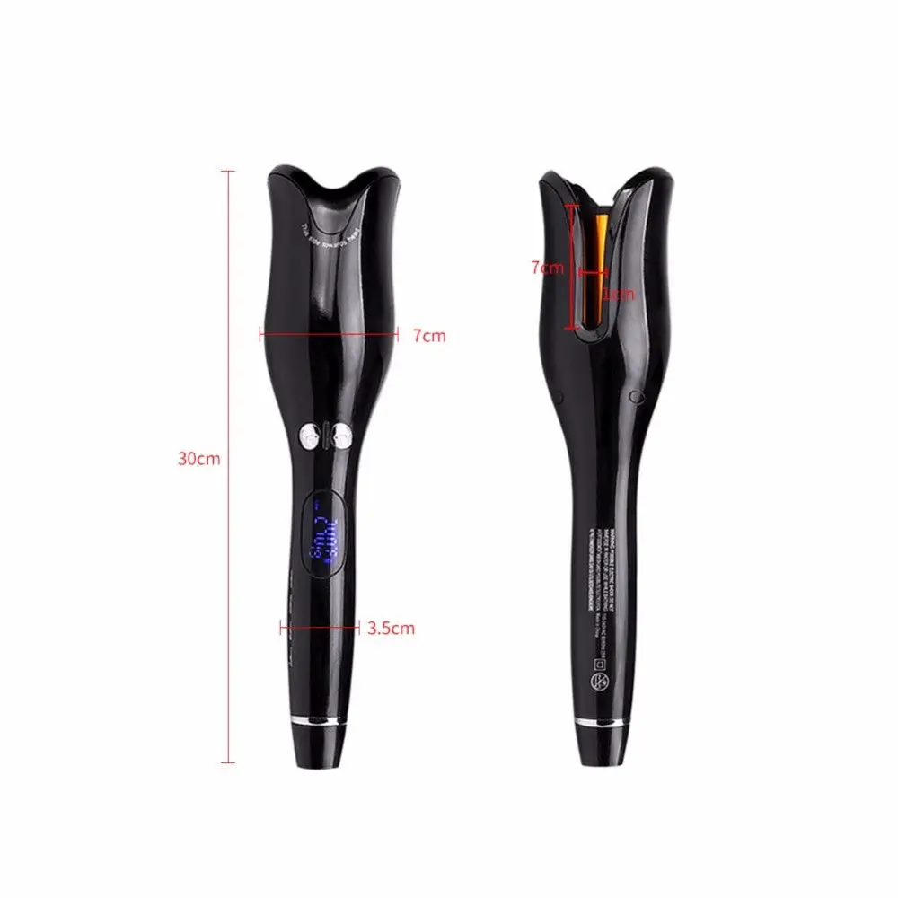 Beli 2019 Baru Kedatangan Automatic Curling Air Besi Atlet Curling Putra Air Spin Keramik Rotating Air Atlet Curling Putra Air Spin N Curl 1 Inci rambut Atlet Curling Putra