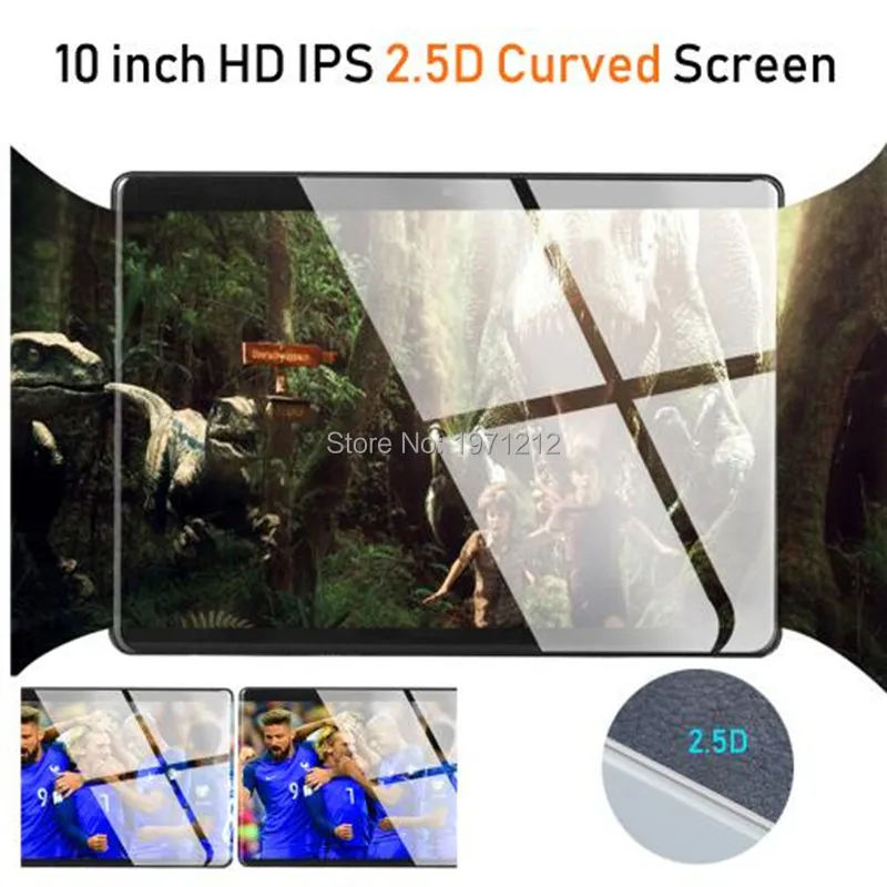 Free shipping Android Tablet PC Tab Pad 10 Inch IPS 10 Core 4GB RAM 64GB ROM Dual SIM Card LTD Phone Call 10.1" Tablets