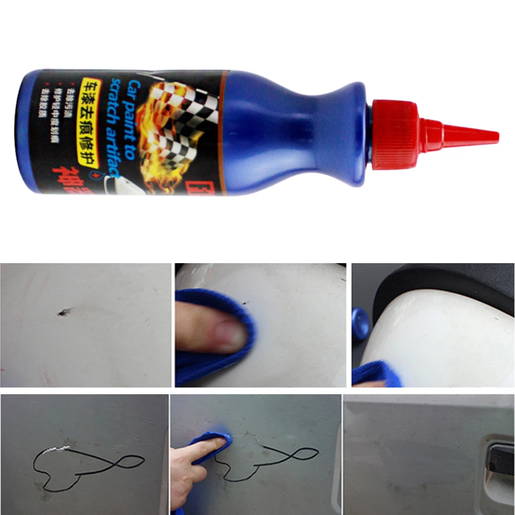 

1pc Car Polish Paint Scratch Repair Agent Polishing Wax Paint Scratch Repair Remover Liquid Concealing Remover Automotive Car