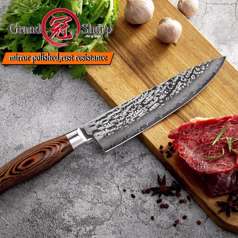  Chef Knife VG10 Japanese Kitchen Knives Stainless Steel Cooking Tool Damascus Kitchen Knife Japanes - 32969225087
