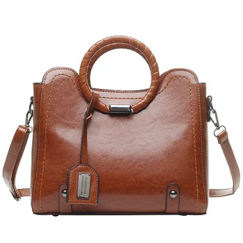 

Leather Handbag Large Ladies Bag Casual Handbags Luggage Handbag Shoulder Package