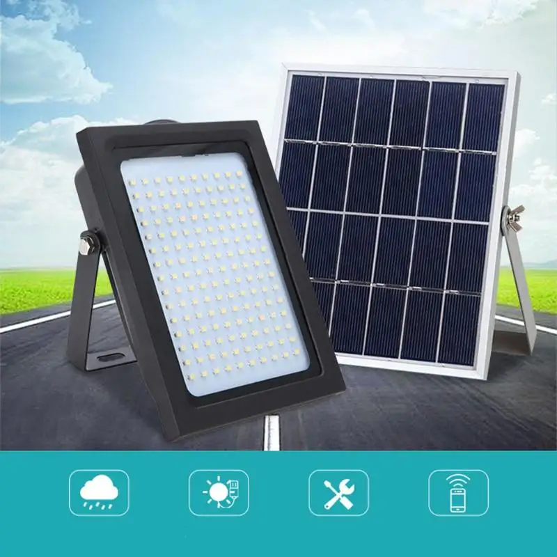 

150 SMD 2835 LED Human Motion Sensor Solar Spot Light Waterproof Outdoor Wall Security Lighting Lamp