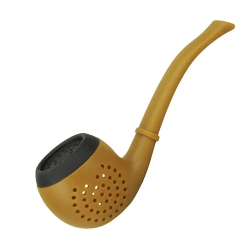 

Pipe Silicone Tea Infuser Tea Filter Diffuser Strainer Teapot Drinking Tea Accessories
